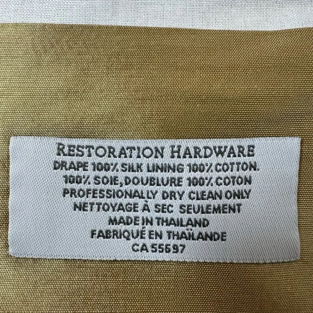 Restoration Hardware excellent no